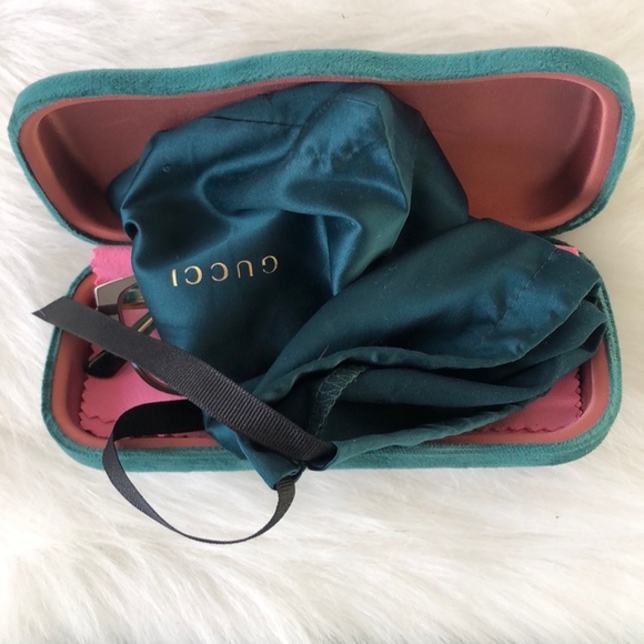 GUCCI Women\'s RX Eyeglasses w/Hard Case/Pouch/Lens Cloth main image 6